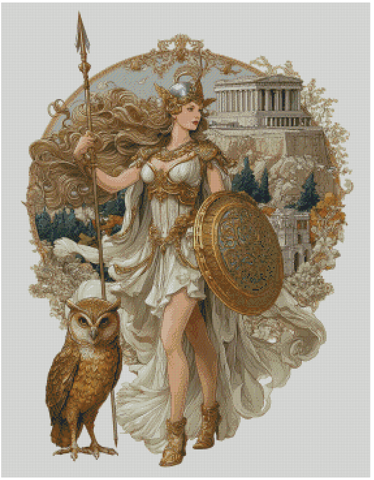 Athena by netta_d - Premium Diamond Painting kit 70x90cm