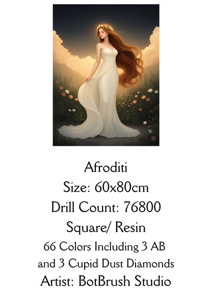 Afroditi - Premium Diamond Painting Kit 60x80cm