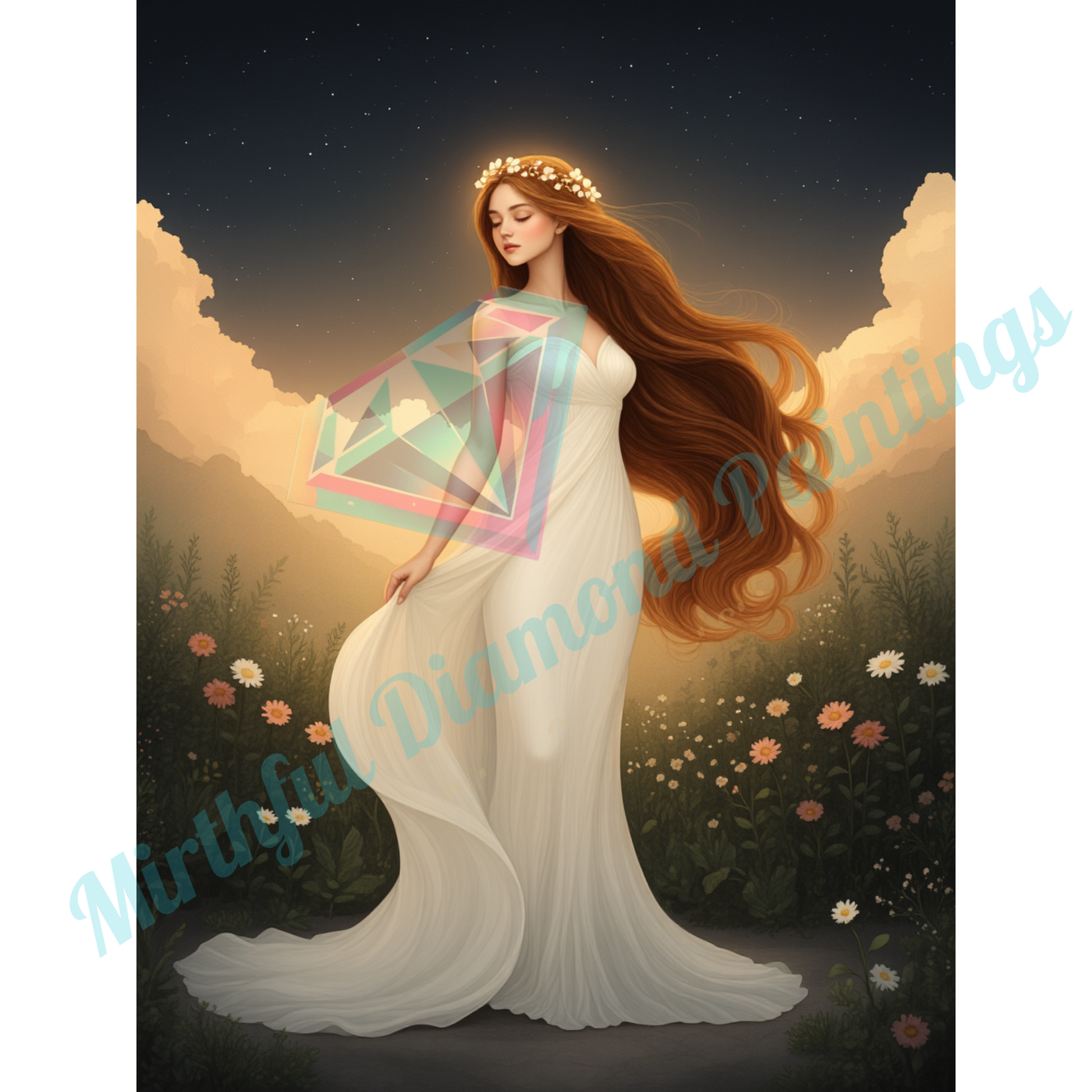 Afroditi - Premium Diamond Painting Kit 60x80cm