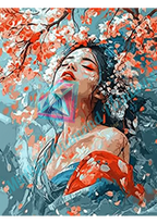Echoes of Spring - 50x70cm Premium Diamond painting Kit