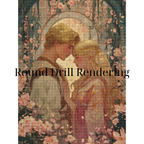 Forever (Paris and Helen of Troy)  - Premium Diamond Painting Kit 60x80cm