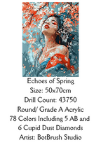 Echoes of Spring - 50x70cm Premium Diamond painting Kit