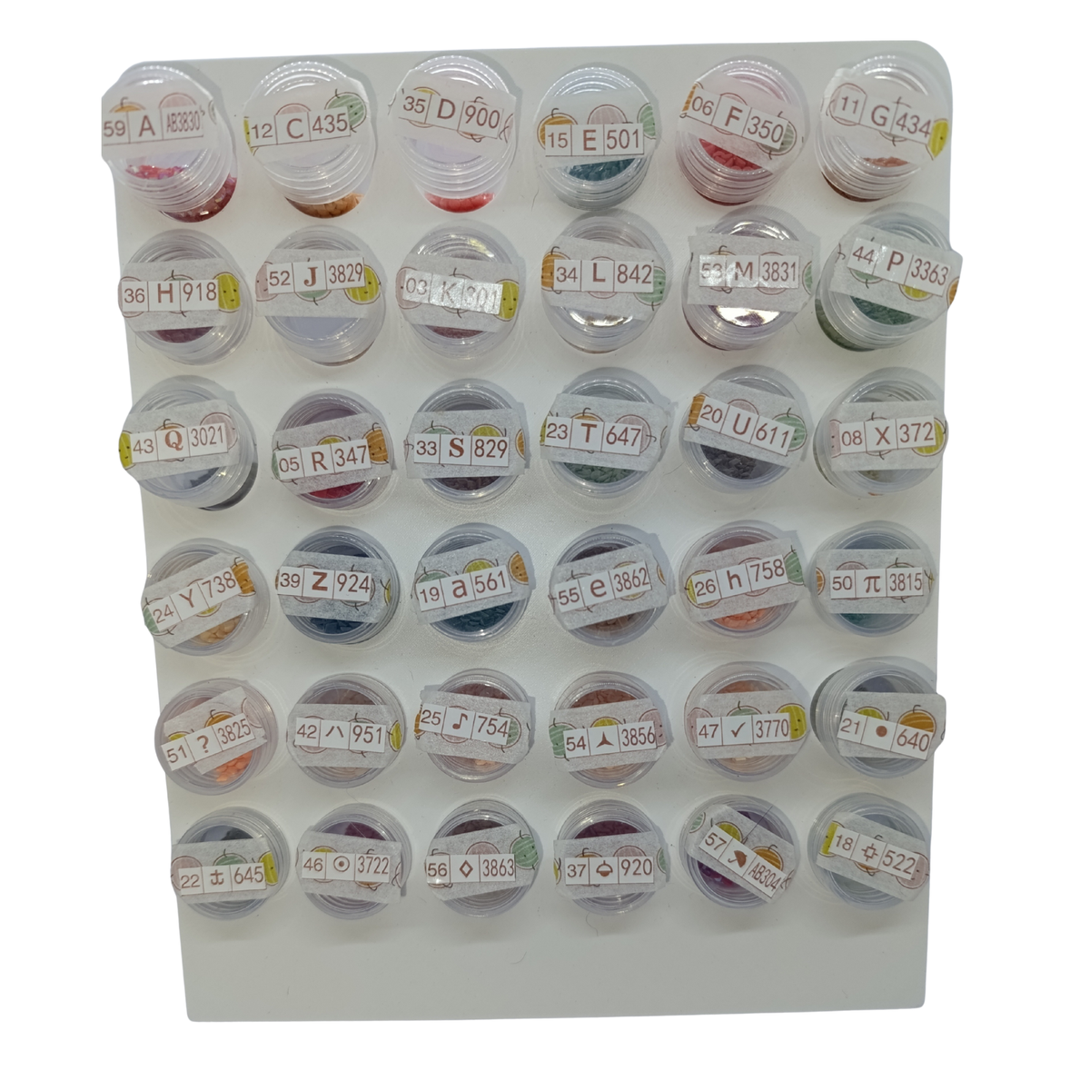 36 Bottle Stand - Space saver and easy to look for your symbols - Designed for stability