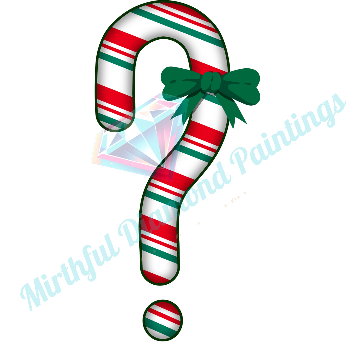 Christmas mystery diamond painting kit canvas