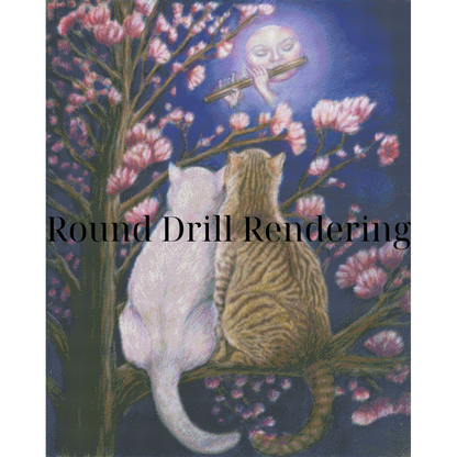 Moonlight Serenade by @Alessandra Rosi and Grateful Licensing - Diamond Painting 60x75cm