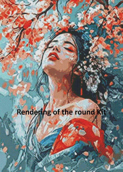 Echoes of Spring - 50x70cm Premium Diamond painting Kit