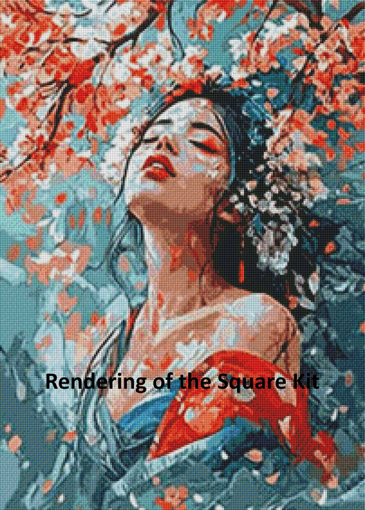 Echoes of Spring - 50x70cm Premium Diamond painting Kit