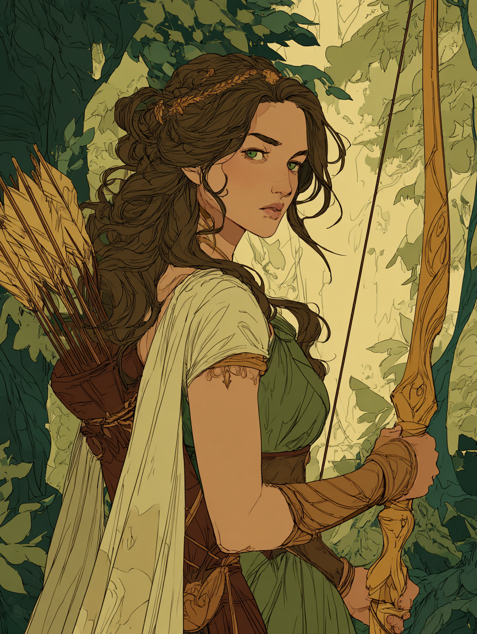 Artemis diamond painting kit by netta_d