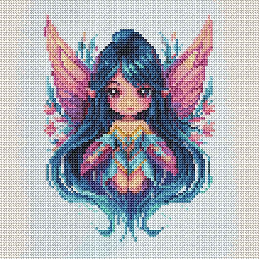 Iris by netta_d - Premium Diamond Painting kit 30x30cm Round Diamonds (Copy)