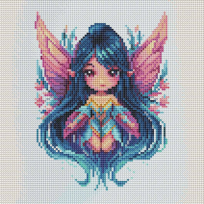 Iris by netta_d - Premium Diamond Painting kit 30x30cm Round Diamonds (Copy)