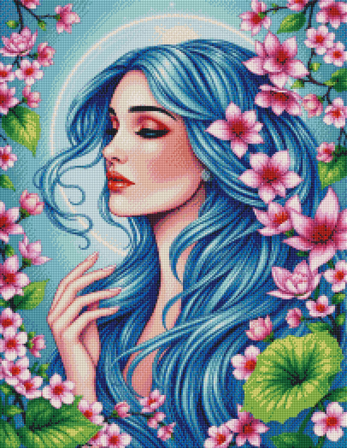 Azure by netta_d - Premium Diamond Painting kit 50x65cm