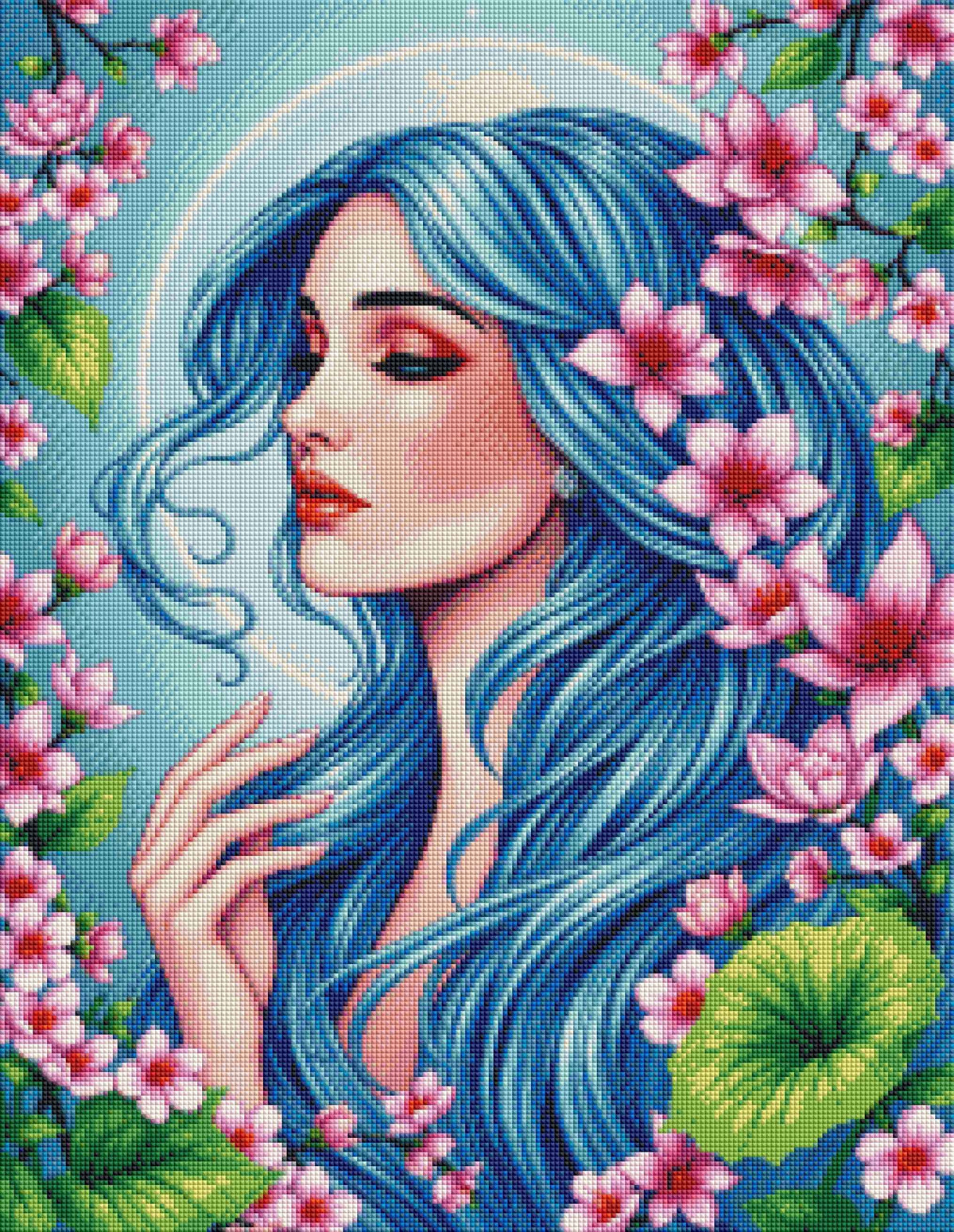 Azure by netta_d - Premium Diamond Painting kit 50x65cm