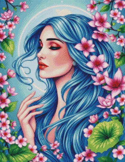 Azure by netta_d - Premium Diamond Painting kit 50x65cm