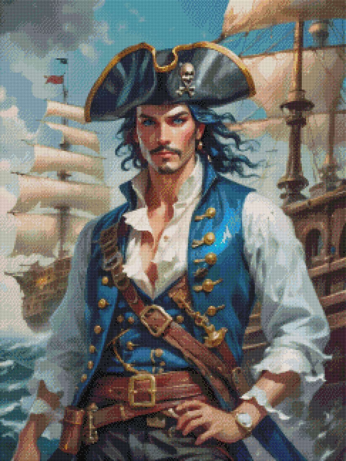 The Pirate by netta_d - Premium Diamond Painting kit 60x80cm