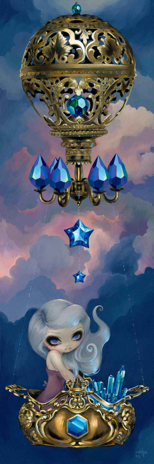 Crystal Chariot by Jasmine Becket Griffith - Premium Diamond Painting kit 40x120cm