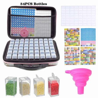 Diamond painting storage handbag