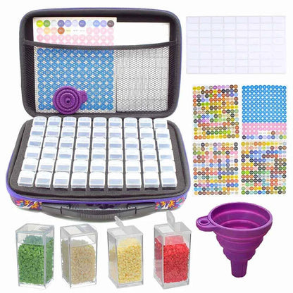 Diamond painting storage handbag