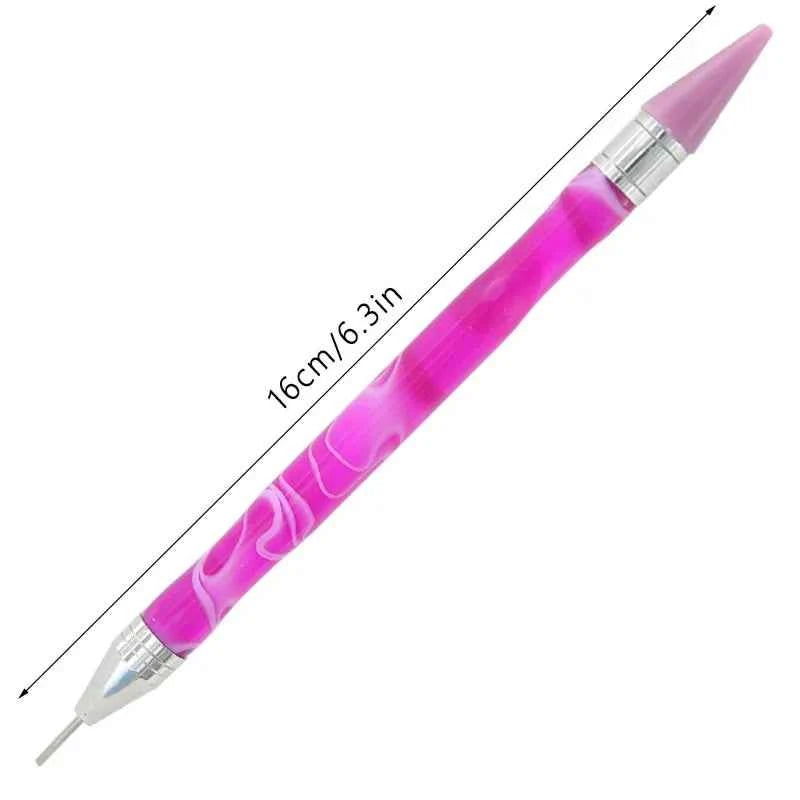 Dual-Ended Wax Pen for Diamond Painting + 8 Wax Tips - Suitable for mini diamonds