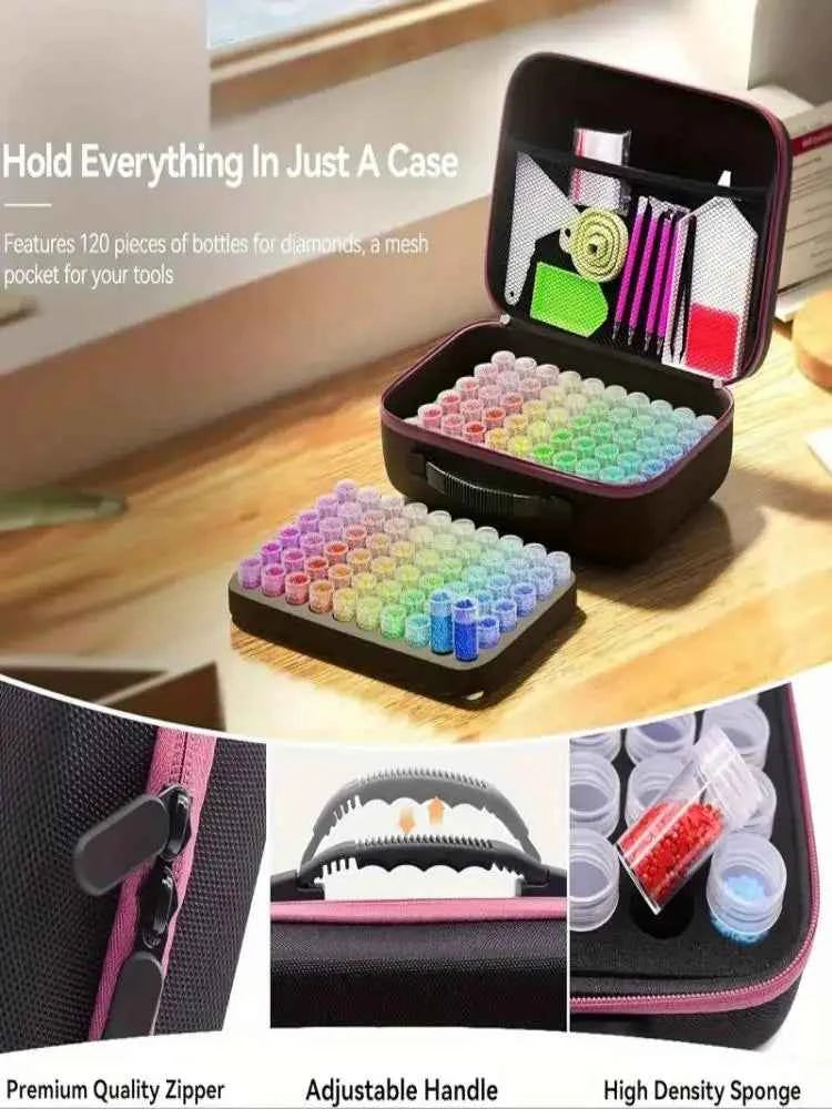 Diamond painting storage system