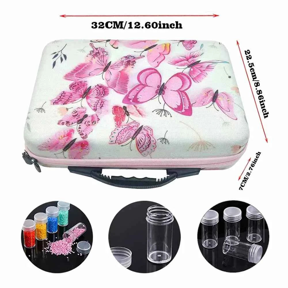 Diamond painting storage handbag