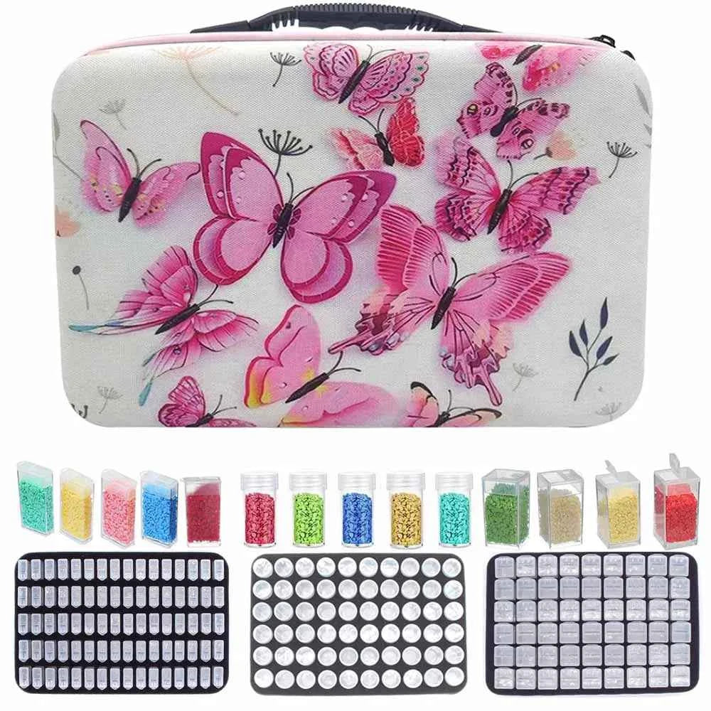 Diamond painting storage handbag