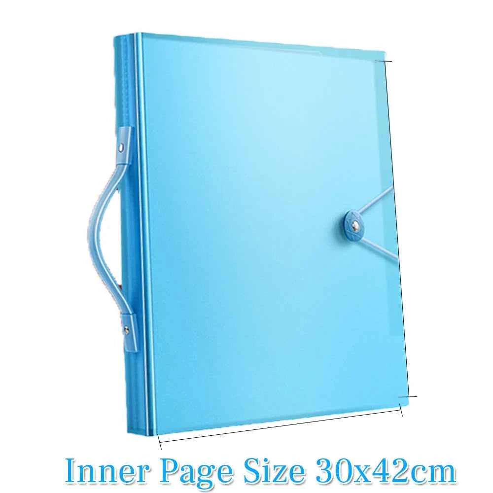 A3 Storage Portfolio with handle, 30 or 60 pages