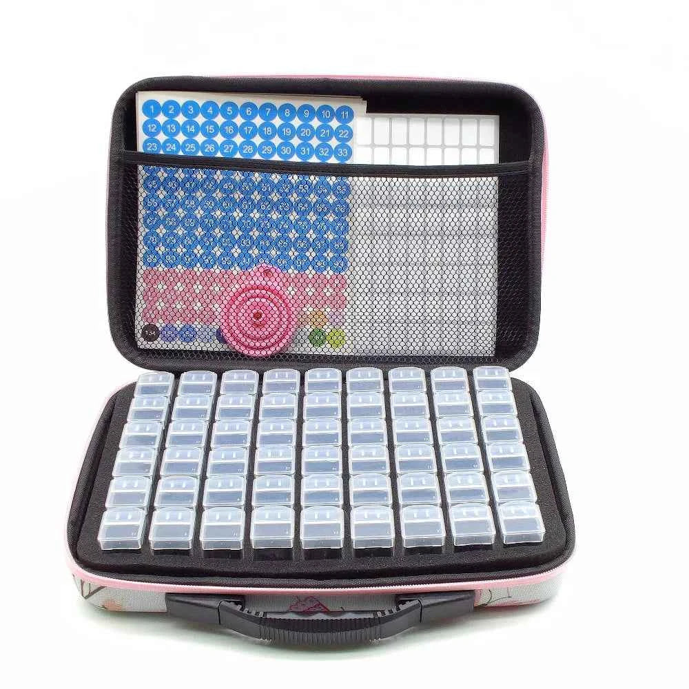 Diamond painting storage handbag