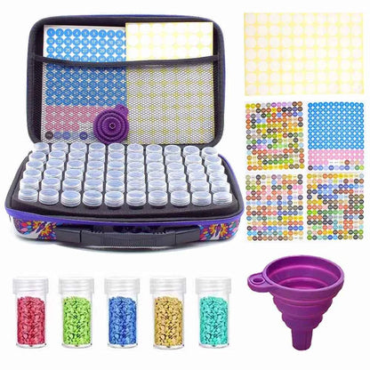 Diamond painting storage handbag
