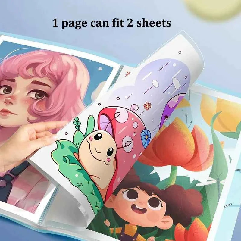 A3 Storage Portfolio with handle, 30 or 60 pages