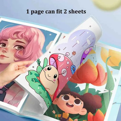 A3 Storage Portfolio with handle, 30 or 60 pages