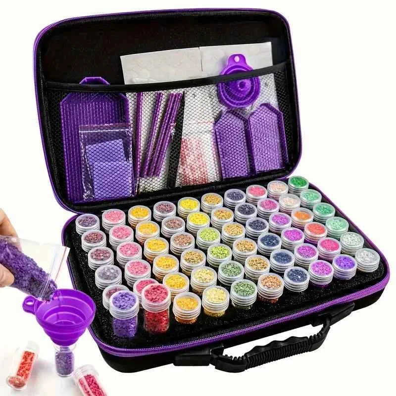 Diamond painting storage system