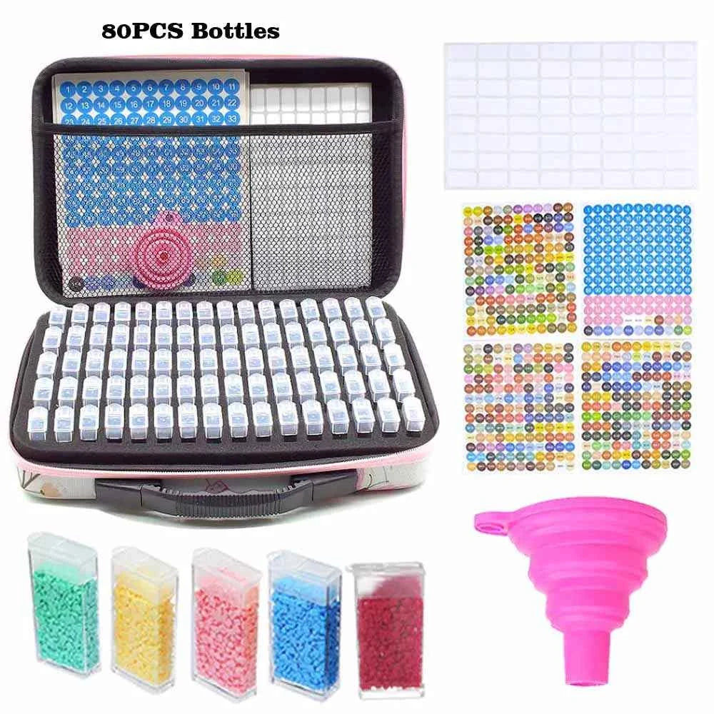 Diamond painting storage handbag