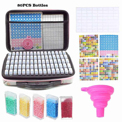 Diamond painting storage handbag