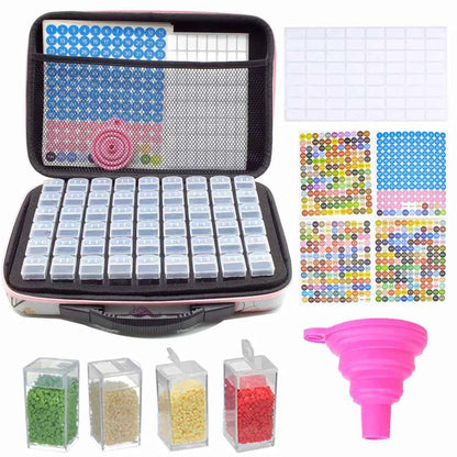 Diamond painting storage handbag