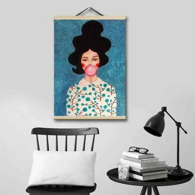 Wood Diamond Painting Hanger - Canvas Frame
