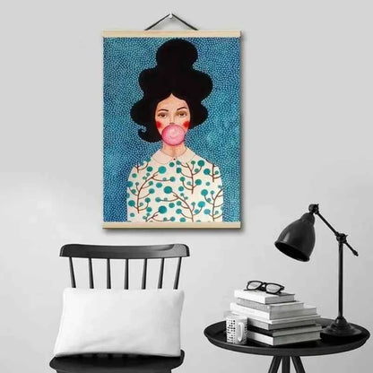 Wood Diamond Painting Hanger - Canvas Frame