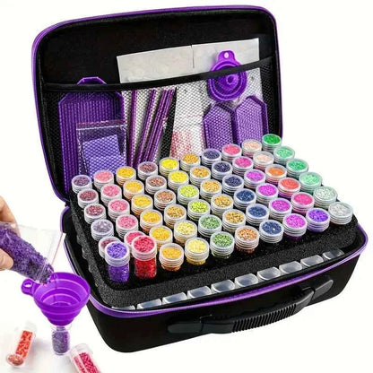 Diamond painting storage system