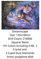 Dreamscape – Exclusive Premium Square Diamond Painting Kit | Licensed Josephine Wall Artwork