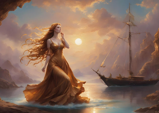 Beauty by the Sea – 40x56cm Diamond Painting Kit